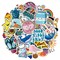 Wrapables Waterproof Vinyl Stickers for Water Bottles, Laptop, Phones, Skateboards, Decals for Teens, 100pcs